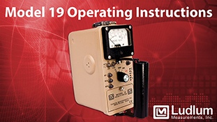 Model 19 Operating Instructions
